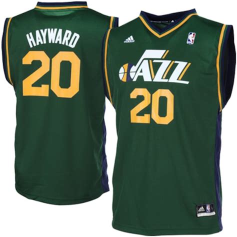 gordon hayward utah jazz nba adidas women's green replica jersey|gordon hayward today.